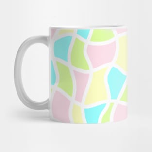 Wavy surfaces pastel Mug